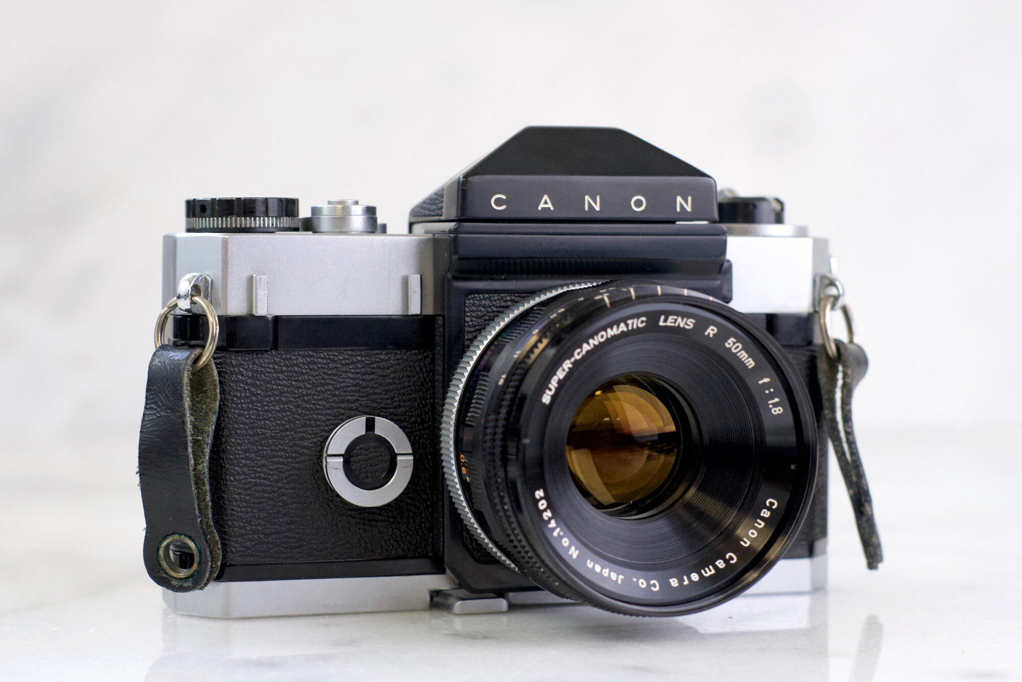 Canon Canonflex 35mm Film SLR Camera with Super Canomatic Lens R 50mm F/1.8  — F Stop Cameras